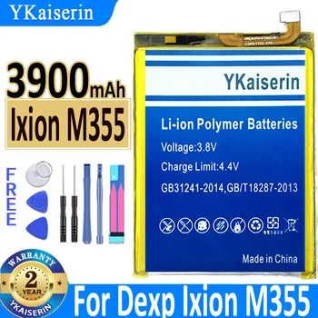 3900mAh YKaiserin baterija Dexp Ixion M355 pakaitinei bakterijai