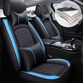 Automobilinės sėdynės užvalkalas pilnas komplektas Chevrolet impala 2006-2023 Anti-Scratch Full Surrounded Protector Trinkelės