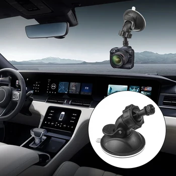 Automobilio DVR laikiklis Siurbtukas Mount Universal DV GPS navigacijos kamera Telefono laikiklio pagrindas Rotuojami automatiniai priedai