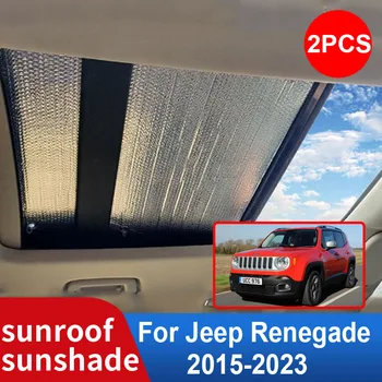 Automobilio stoglangis Apsauga nuo saulės Jeep Renegade 2023-2015 2017 2018 2020 2021 Automobilių priedai Stogas Nuo saulės Šilumos izoliacija Priekinis stiklas