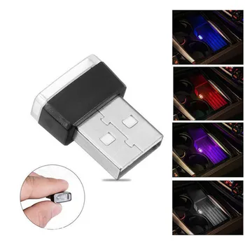 Automobilių priedai Atmosfera Šviesa USB LED mini hyundai akcentui 1994 2000 i30 2007 2012