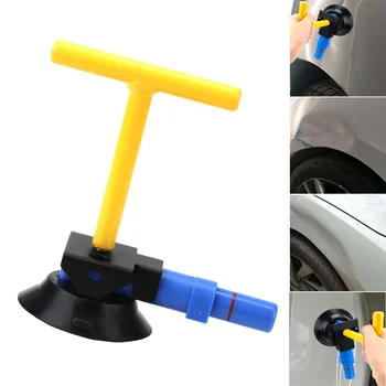 Car Paintless Dent Removal Tool Kit Slide Reverse Hammer Glue Vaccuum Suction Cup Dent Repair Puller Kit Rankinio siurblio pagrindas