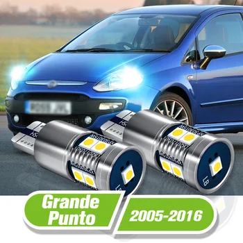 Fiat Grande Punto LED parkavimo žibintas 2vnt Klirenso lempa 2005-2016 2007 2008 2009 2010 2011 2012 2013 2014 2015 Priedai