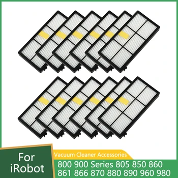 HEPA filtras iRobot Roomba 800 900 serija 805 850 860 860 861 866 870 880 890 960 980 roboto dulkių siurblio atsarginių dalių priedai