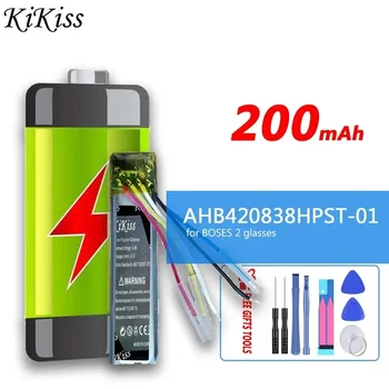 KiKiss baterija AHB420838HPST-01 (2-as) 200mAh už BOSES 2 BOSES2 akiniai Pakaitinė Bateria
