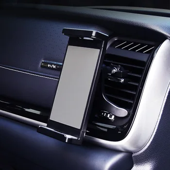 Naujausias 360 laipsnių kampu besisukantis automobilio oro išleidimo laikiklio laikiklis, skirtas iPad 1 2 3 4 mini 4-11 colių Samsung Huawei planšetinis telefonas GPS ir kt