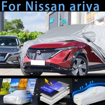 Nissan ariya automobilio apsauginis dangtelis, apsauga nuo saulės, apsauga nuo lietaus, apsauga nuo UV spindulių, apsauga nuo dulkių automobilių apsauga nuo dažų