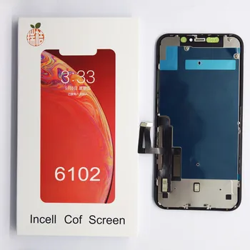 RJ inCell ekranas, skirtas iPhone XR LCD jutiklinis skaitmeninimo įrenginys Ruiju ekranas A1984 A2105 A2106 A2107 A2108 pakeitimas