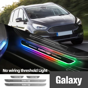 skirta Ford Galaxy Mk2 Mk3 Mk4 2001-2020 2016 2018 automobilių durų slenksčio lemputė Individualus logotipas LED pasveikinimo slenksčio pedalo lempos priedai