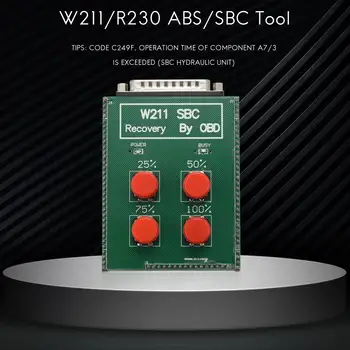 skirta OBD W211 R230 ABS SBC įrankių taisymo kodas C249F atstatymo įrankis be -NZ SBC