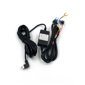 USB 2.0 OBD ACC Buck Line stebėjimo kabelis 24 valandų parkavimo stebėjimas ACC maitinimo šaltinis automobilio DVR kamerai 3m kabelis Lengt