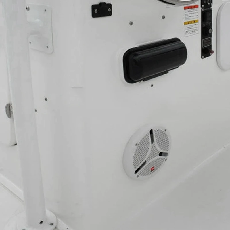 2X balta jachta vandeniui atspari apvalių garsiakalbių sistema automobilio RV valties garso garsiakalbio ragui
