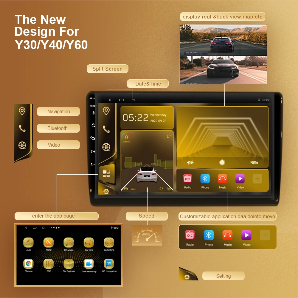 7862 procesorius Android13 Skirta Audi Q5 8R 2008 - 2017 Automobilių radijas carplay multimedijos grotuvo navigacija Nr. 2dd DVD stereofoninis įrenginys