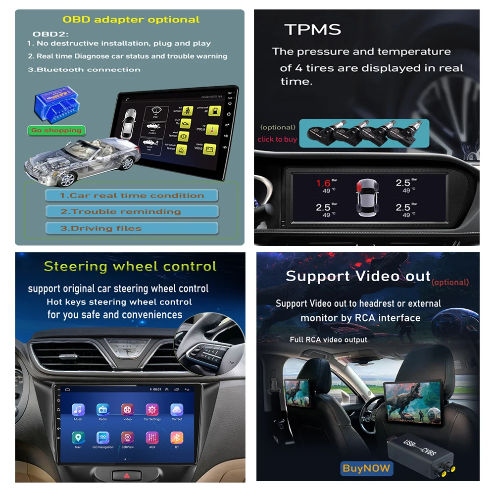 Android 13 Automobilių radijas Multimedijos vaizdo grotuvas Navigacija GPS skirta JAC T6 T8 2015 2016 2018 5G WIFI 4G LET Pagrindinis blokas Nr. 2din DVD