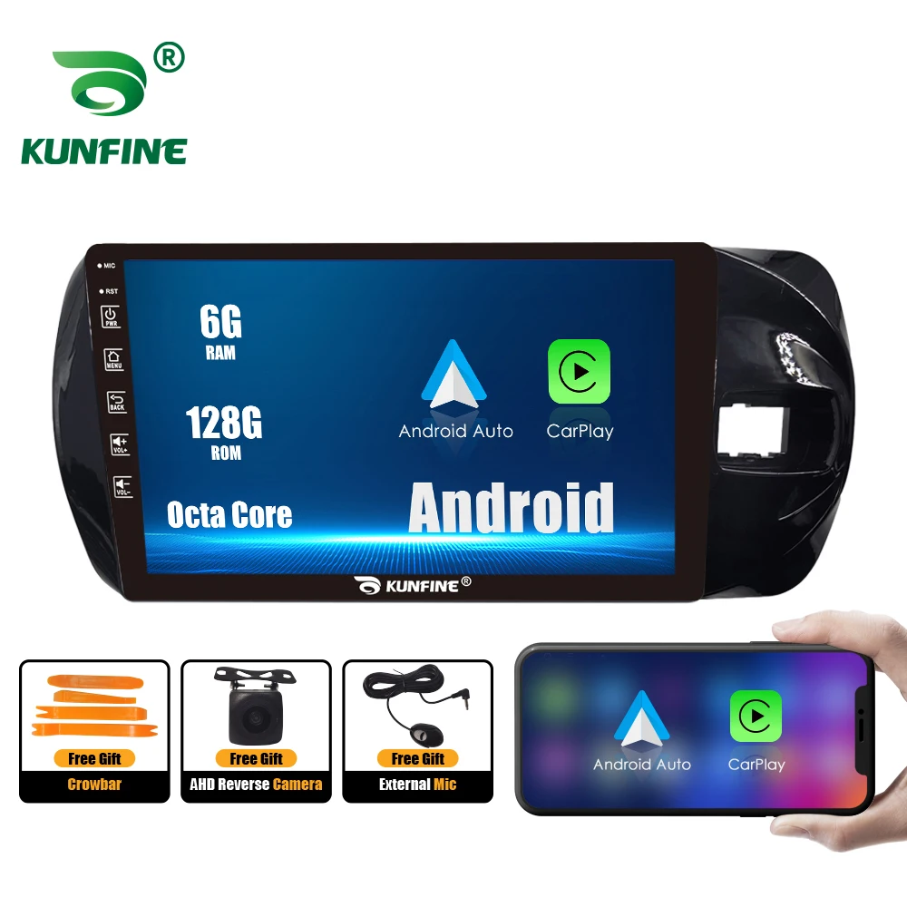 Automobilinis radijas TOYOTA VITZ 2015-2020 UV RHD 2Din Android Car Stereo DVD GPS navigacijos grotuvas Multimedija Android Auto Carplay