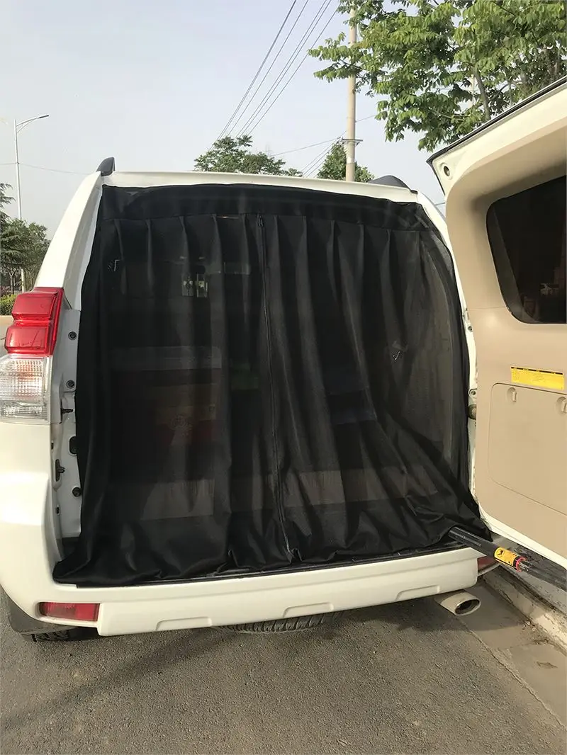 Automobilio bagažinės dangčio tinklas Magnetinis automobilio saulės spindulių ekranas Bagažinės ventiliacija Tinklelis Kempingo priedai Užuolaidos UV VW T5 T6