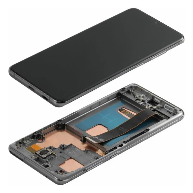 Grade Soft AMOLED, skirtas Samsung Galaxy S20 Ultra 5G OLED LCD ekrano keitimas Jutiklinis skaitmeninimo įrenginio surinkimas G988B/DS G988A