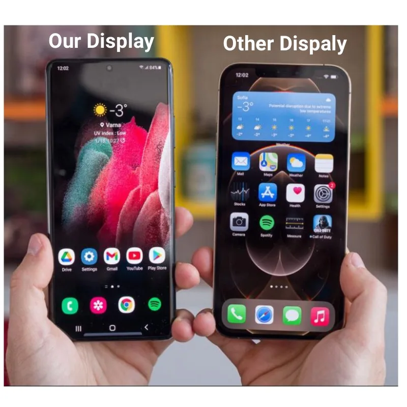 Grade Soft AMOLED, skirtas Samsung Galaxy S20 Ultra 5G OLED LCD ekrano keitimas Jutiklinis skaitmeninimo įrenginio surinkimas G988B/DS G988A