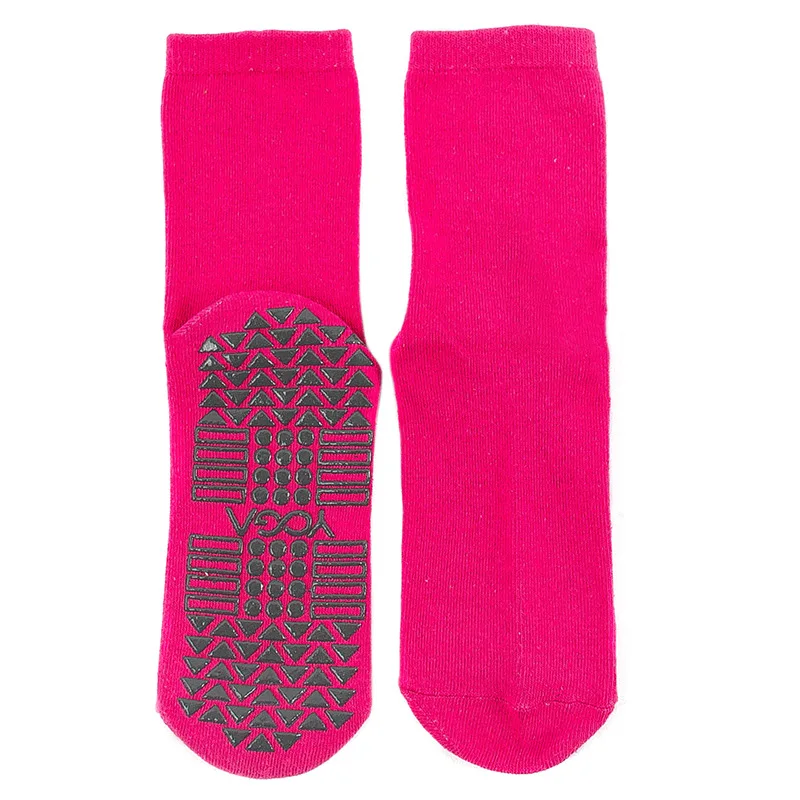 Jogos kojinės Moteriškos medvilnės silikoninės neslystančios rankenos Pilateso įgulos kojinės