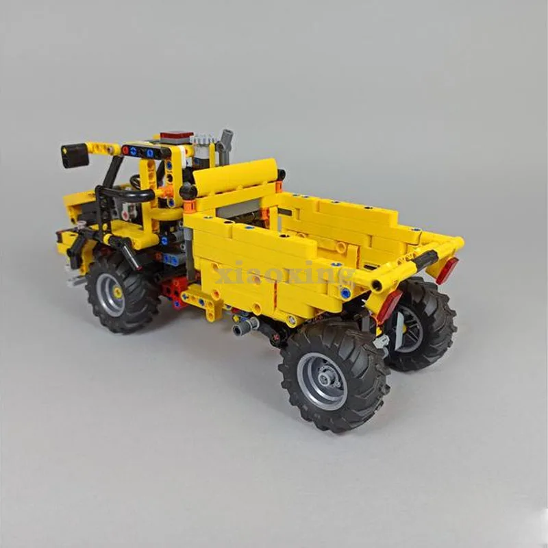 MOC-148358 42122 Sujungtas savivarčio modelis Modulinis žaislinis smagus sunkvežimis 636PCS Statybiniai blokai Žaislai Vaikų gimtadienio dovana Kalėdos