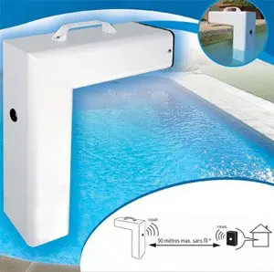 montuojamas vandens jutiklis, suderinamas su antžeminiais baseinais baseino saugos signalizacijos