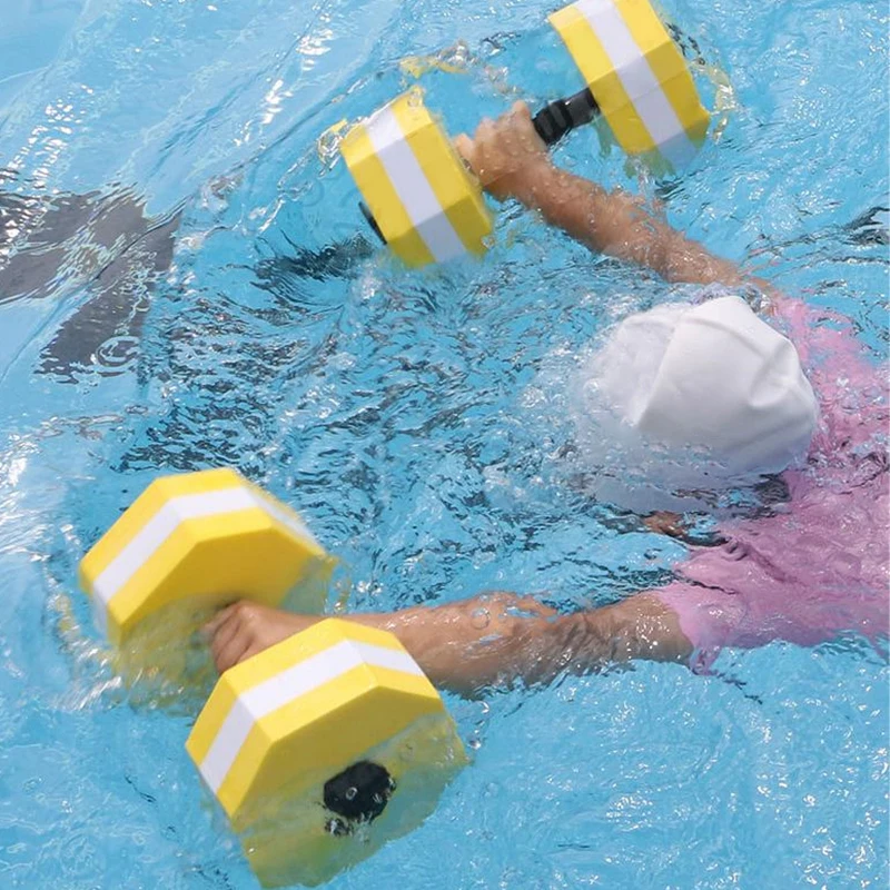 Plaukiojantis plaukimas Sporto salė Hantelis Žaislas Vandens svoris Aerobika Fitnesas Baseinas Vanduo Plaukimas EVA Putos Aštuonkampis Vandens hantelis