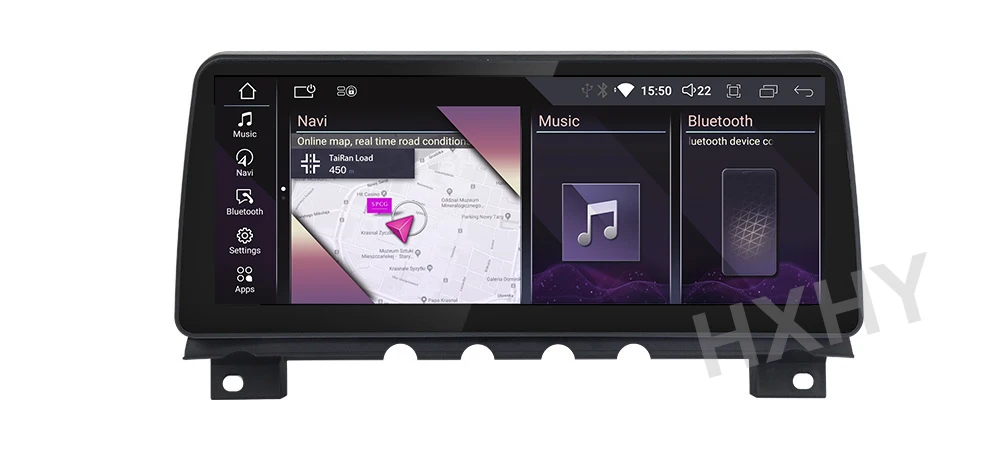 Snapdragon Android 13 automobilių DVD grotuvo sistema Multimedijos radijas GPS Navi Audio Carplay skirta BMW 7 serijos F01 F02 2009-2015