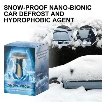 10PC sniego šepetys automobilio sniegui atsparus hidrofobinis nano danga automobilio sniego valymo šepetys automobilio sniego valiklis automobilio atitirpinimas ir hidrofobinis