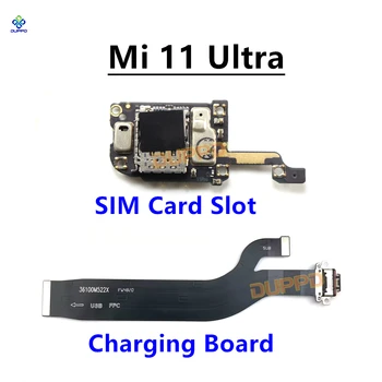 1PCS mikrofono SIM kortelės dėklo laikiklio plokštė USB įkrovimo doko plokščias laidas, skirtas 