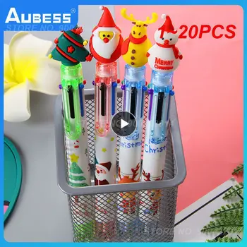 1~20PCS spalvų mielas kalėdinis tušinukas animacinis filmas 0.5 mm tušinukas biuro mokykliniai reikmenys raštinės rašikliai raštinės reikmenims rašyti