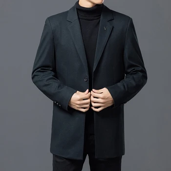 2023Nauja vyriška aukščiausios klasės atmosfera aukštesnės klasės patogi tendencija korėjietiška versija plonas butikas madingas laisvalaikio kostiumo švarkas