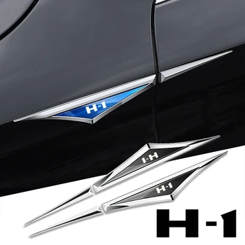 2vnt lengvojo lydinio automobilių lipdukai automobilių priedai Hyundai H1