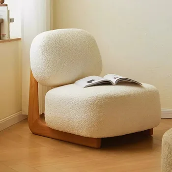 Accent Nordic Luxury Chair Bedroom Lounge Unikalus dizaineris Svetainės kėdės Mobile Lazy Silla de Playa Modernūs baldai