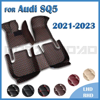 Automobilių grindų kilimėliai Audi SQ5 2021 2022 2023 Custom Auto Foot Pads Automobilių kilimų dangčio interjero aksesuarai