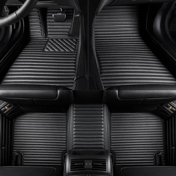 BHUAN Custom dryžuotas automobilinis kilimėlis, skirtas Infiniti visiems modeliams FX EX JX G M QX50 QX56 QX80 QX70 Q70L QX50 QX60 Q50 automobilių kilimų dangtis