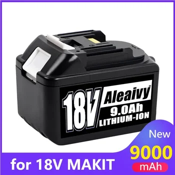 BL1860B 18V 9Ah įkraunama baterija 9000mah ličio jonų baterija pakaitinė baterija MAKITA BL1880 BL1860 BL1850 BL1860B L70
