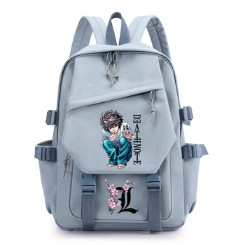 Death Note Travel Laptop Backpack Casual Bagpack Women College Bag for Girls Korean School Bag for Boy BookBag Mochila Feminina