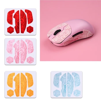 Esports Tiger Mouse Skin Anti-slip Grip Tape Mouse Skate Side Sticker for VAXEE NP-01S NP-01 Mouse Moisture Wicking