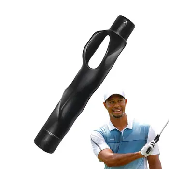 Golf Grip Trainer Attachment Non Slip Golf Club Grip Swing Grip Practice Aid Training Grip Golf Hand Position Training Tool
