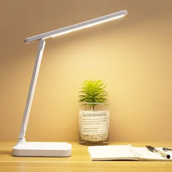 Led Touch sulankstoma stalinė lempa Naktinis skaitymas Akių apsauga Naktinė lempa USB įkrovimo stiliai