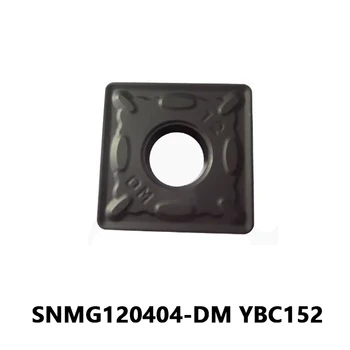 Originalūs SNMG karbido įdėklai SNMG120404-DM YBC152 plieno apdirbimui MSSNR išorinio tekinimo įrankio laikiklis CNC tekinimo staklių pjovimo įrankis