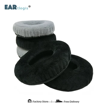 Pakaitinės ausų pagalvėlės Sennheiser HD222 HD 222 HD-222 ausinių dalys Odinės pagalvėlės aksominės ausinės rankovių dangtelis
