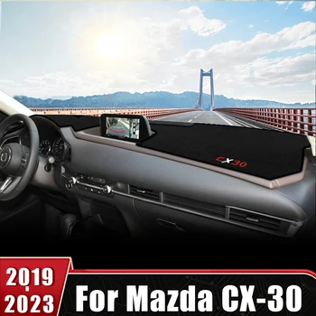 skirta Mazda CX-30 CX30 CX 30 DM 2019 2020 2021 2022 2023 automobilio prietaisų skydelio dangtelis Venkite lengvo kilimėlio neslystančio padėklo 