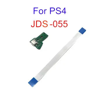 skirta SONY PS4 valdikliui USB įkrovimo prievado lizdo plokštė JDS-055 Rankena įkrovimo lizdo skirstomoji plokštė 12PIN kabelis Modulis PS4