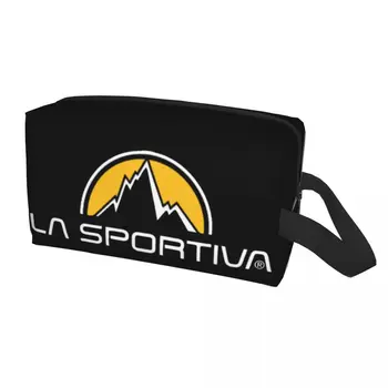 Travel La Sportiva logotipo tualeto reikmenų krepšys Kawaii laipiojimo kosmetinio makiažo organizatorė Moterų grožio saugykla Dopp rinkinio dėžutė