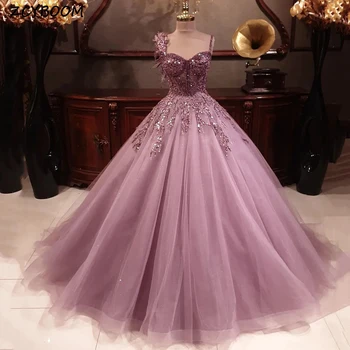 Žavinga mielaširdinga spagečių dirželis blizgučių vakarinė suknelė 2023 A-Line grindų ilgis Tiulio užtrauktukas Vakarėlis Pagal užsakymą pagaminta prom suknelė