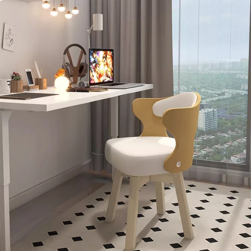 Stalas Modernios kėdės Valgomojo sėdynių užvalkalai Cusion sofa Akcentas Lounge kėdė Nordic Vanity Office Muebles Multifuncionales Baldai